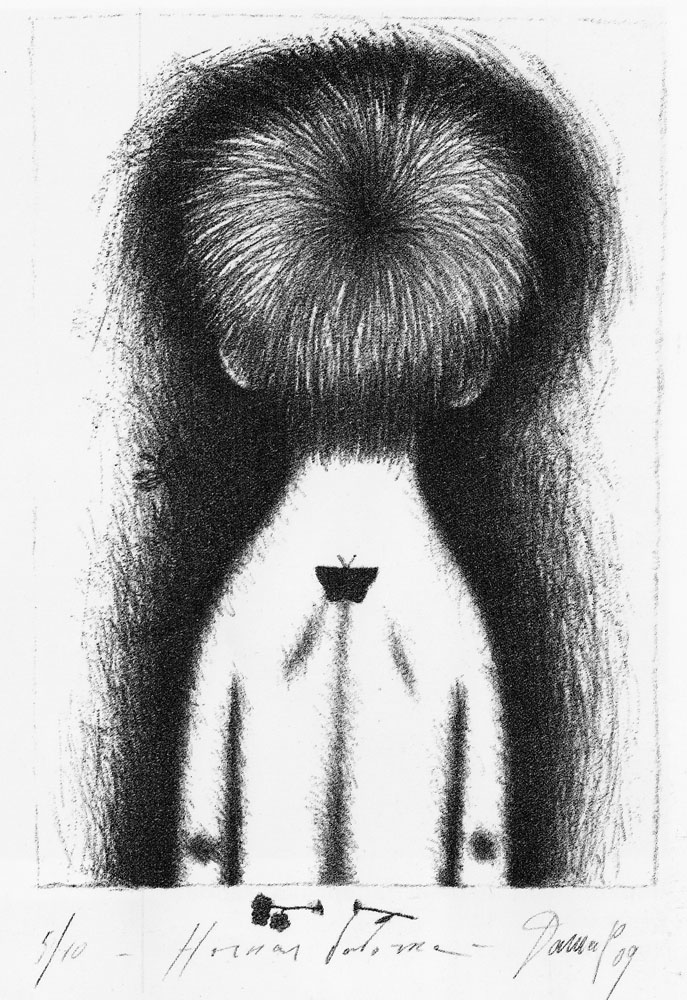 Д. Ракова. «Нічний метелик». 2009. Кольорова літографія